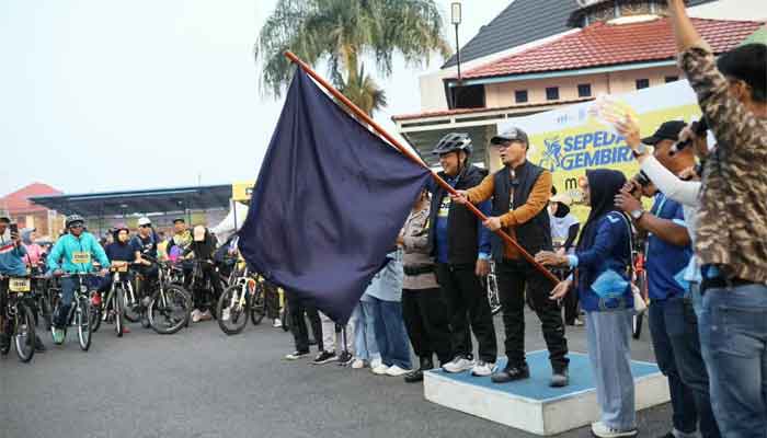 Wawako Bukittinggi Lepas Sepeda Gembira RRI Fest 2026
