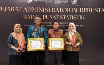 UNP Raih Penghargaan Pojok Statistik Terbaik II Tingkat Nasional