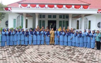 Wako Payakumbuh Lepas Kontingen Jambore Kader PKK Tingkat Sumbar XXII 4 Wako Payakumbuh Lepas Kontingen Jambore Kader PKK Sumbar