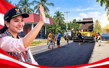 6 Ruas Jalan Dharmasraya Diaspal pada September 2026