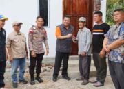 Sekda Ronny Kartika saat peresmian Bedah Rumah Keenam PWI Bintan