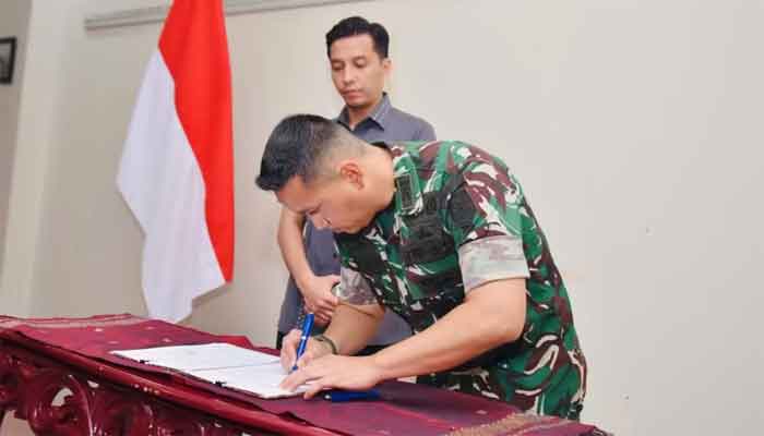 Pemko Sawahlunto dan Kodim 0310/SS Teken MoU TMMD ke-130, Siap Digelar di Tiga Desa 1 Pemko Sawahlunto dan Kodim 0310/SS Teken MoU TMMD ke-130