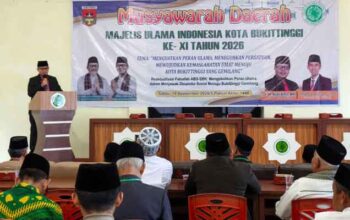 Wawako Ibnu Asis Buka Musda MUI Kota Bukittinggi tahun 2026