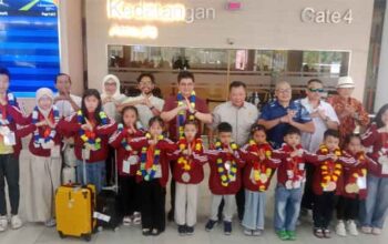 Atlet Muda Tanjungpinang Chrystal Evelyn Djie dan Emily Olbivia Ferigno Sabet Medali di Eng An Kiong Wushu Championship 2026 di Malang 3 Penyambutan Atlet muda Tanjungpinang usai berlaga di Eng An Kiong Wushu Championship 2026 di Malang, Jawa Timur