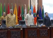 Rapat paripurna DPRD Sumbar terkait Penyampaian Pandangan Umum Fraksi terhadap Ranperda Perubahan APBD 2026