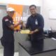 3 Bank Salurkan Bantuan Masker kepada Wartawan Peduli Kabut Asap Sawahlunto 2026