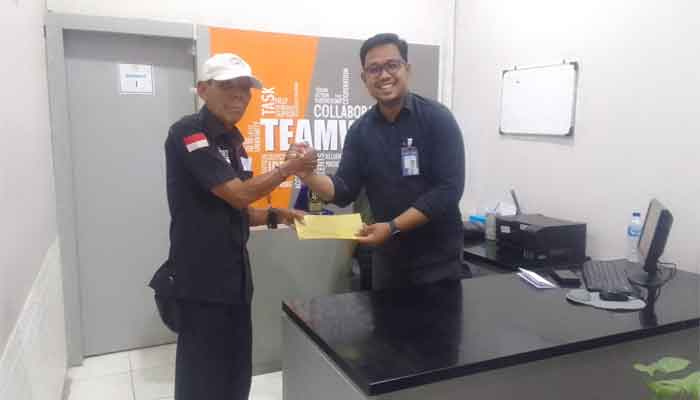 3 Bank Salurkan Bantuan Masker kepada Wartawan Peduli Kabut Asap Sawahlunto 2026