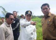 Pembangunan Dipercepat, Bupati Agam Tinjau Land Clearing 440 Unit Huntap di Padang Mardani