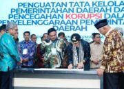 Bupati Dharmasraya Ikut Tandatangani Kesepakatan Penguatan Tata Kelola Pemerintahan dan Pencegahan Korupsi