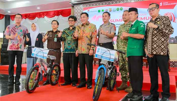 Bupati Muba Lepas Kontingen POPDA XVIII Sumsel 2026