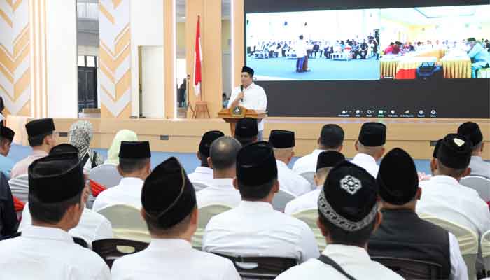 Buka Deklarasi Damai Pilkades Serentak 2026, Bupati Bintan Tekankan Sportivitas dan Ketertiban, 1 Bupati Bintan, Roby Kurniawan membuka Deklarasi Damai Pilkades Serentak 2026