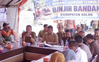FGD Forkopimda Kabupaten Solok dalam rangka penetapan status bencana