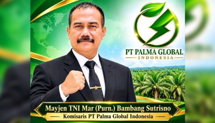 Bambang Sutrisno Ditunjuk Jadi Komisaris PT Palma Global Indonesia 