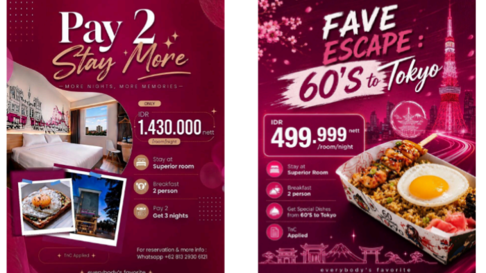 Wow, fave hotel Malioboro Yogyakarta Hadirkan Paket Menginap, Kopi, dan Kuliner Bertema Jepang 1 IMG 20261019 221016 632