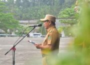 Pimpin Apel Gabungan, Bupati Padang Pariaman Minta ASN Evaluasi Kinerja 9 Bupati John Kenedy Azis memimpin dalam apel gabungan Pemerintah Kabupaten Padang Pariaman