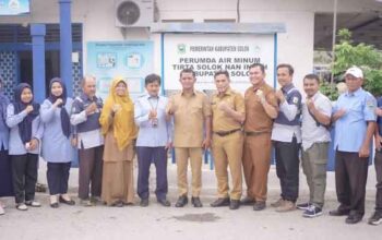Bupati Jon Firman Pandu di Perumda Air Minum Tirta Solok Nan Indah