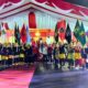 Kontingen Solok Selatan dalam pembukaan Porprov XVI Sumbar di Kota Padang