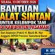 Muzli M Nur Salurkan Bantuan Alsintan untuk Kelompok Tani di Pasaman