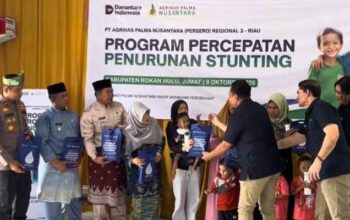 PT Agrinas Palma Nusantara Dorong Percepatan Penurunan Stunting di Rokan Hulu Riau 3 PT Agrinas Palma Nusantara Melalui Program TJSL mendorong percepatan Penurunan Stunting di Rokan Hulu Provinsi Riau