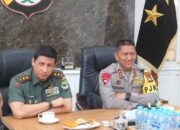 Pangdam XXV Sultan Mahmud Riayat Syah Perkuat Sinergi dengan Kapolda Kepri 9 Kapolda Kepri, Irjen Pol. Suhendri perkuat silaturahmi dengan Pangdam XXV/Sultan Mahmud Riayat Syah, Mayjen TNI Rionardo beserta rombongan di Ruang Kerja Kapolda