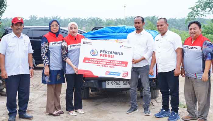 Pertamina Patra Niaga Regional Sumbagut Salurkan Bantuan Bencana Banjir di Aceh Tamiang 1 Pertamina Patra Niaga Regional Sumbagut Salurkan Bantuan Bencana Banjir di Aceh Tamiang