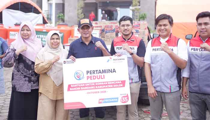 Pertamina Salurkan Bantuan Kemanusiaan untuk Masyarakat Terdampak Galodo Arosuka Solok 1 Pertamina Salurkan Bantuan Kemanusiaan untuk Masyarakat Terdampak Galodo Arosuka Solok