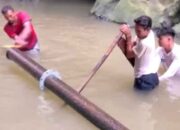 Pipa JDU Terputus Akibat Batang Lunto Meluap, Layanan PDAM Sawahlunto Terganggu