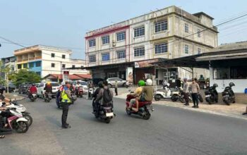 Polresta Tanjungpinang Gelar Gatur Pagi