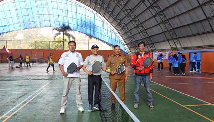 Bukittinggi Tuan Rumah 3 Cabor Porprov XVI Sumbar 2026, Begini Permintaan Wako Ramlan 1 Wali Kota Bukittinggi, Ramlan Nurmatias membuka pertandingan 3 Cabor Porprov XVI Sumbar tahun 2026