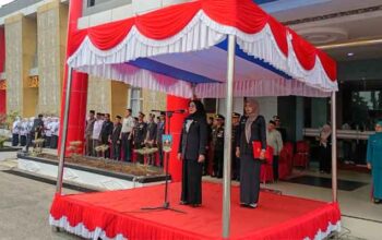 Wabup Dharmasraya, Leli Arni pimpin Upacara Hari Kesaktian Pancasila tahun 2026