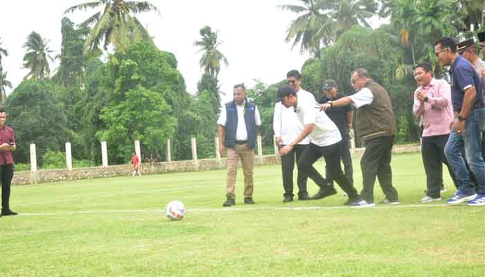 Wabup Padang Pariaman, Rahmat Hidayat buka Laga Perdana Cabor Sepak Bola Porprov Sumbar XVI 2026
