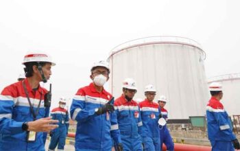 Wadirut I Pertamina Patra Niaga, Taufik Aditiyawarman tinjau Fuel Terminal Sei Siak