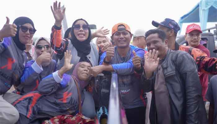 Bupati Solok Hadiri X Narkoba Nagari Kota Bawang Trail Adventure