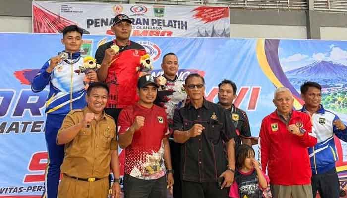 Hasil Sementara Porprov Sumbar XVI, Kontingen Bukittinggi Raih Hasil Membanggakan 1 Atlet Bukittinggi raih medali di Porprov Sumbar XVI