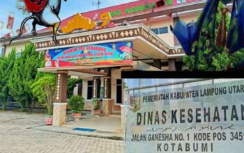 Kantor Dinas Kesehatan Kabupaten Lampung Utara (Lampura)