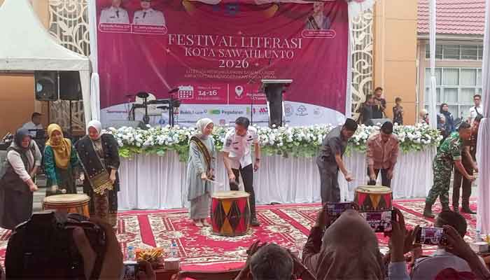 Festival Literasi Sawahlunto, Wako Riyanda: Jadikan Membaca sebagai Budaya