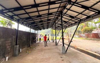 Pemkab Dharmasraya Selesaikan Pembangunan Lapak di Sungai Duo, UMKM Siap kembangkan Usaha 6 Lapak UMKM di Blok B Sitiung 1, Nagari Sungai Duo, Kecamatan Sitiung, Kabupaten Dharmasraya