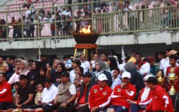 Penutupan Porprov Sumbar XVI tahun 2026 di Stadion Utama Sumbar, Kabupaten Padang Pariaman
