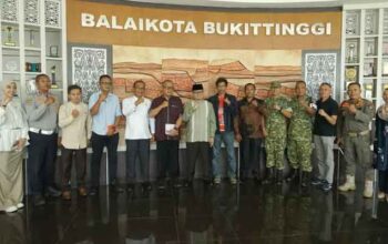 Pemko Bukittinggi bersama KONI dan stakeholder terkait gelar rapat persiapan sebagai tuan rumah 3 Cabor pada Porprov Sumbar XVI tahun 2026