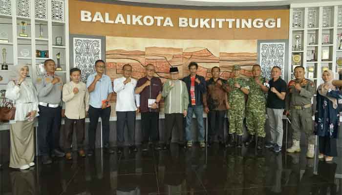 Pemko Bukittinggi bersama KONI dan stakeholder terkait gelar rapat persiapan sebagai tuan rumah 3 Cabor pada Porprov Sumbar XVI tahun 2026