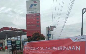 Pertamina Patra Niaga Regional Sumbagut Dukung Penegakan Hukum Terhadap Manipulasi Takaran BBM di SPBU 3 SPBU 14.206.190, Kecamatan Sei Bamban, Kabupaten Serdang Bedagai, Sumatera Utara sedang dalam pembinaan PT Pertamina Patra Niaga Regional Sumbagut