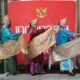 Warisan kriya Kabupaten Padang Pariaman, Sulam Kapalo Samek, tampil di hadapan publik Eropa melalui Indonesia Creative Week Belgium (ICWB) 2026 di Brussels.