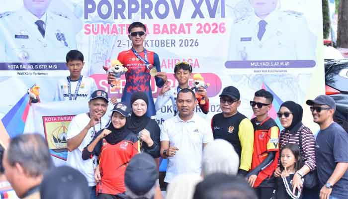 ‎Atlet Sepatu Roda Bukittinggi Borong 3 Medali Emas di Porprov Sumbar
